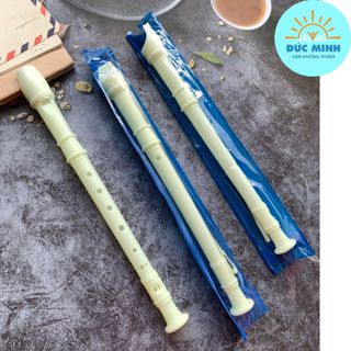  Sáo nhựa recorder 8 lỗ cho học sinh học âm nhạc dành cho người mới bắt đầu - vpp Diệp Lạc 