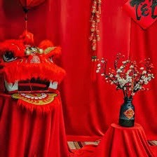 Vải chăn con công long phụng decor trung thu,tết khổ 1,6x2m