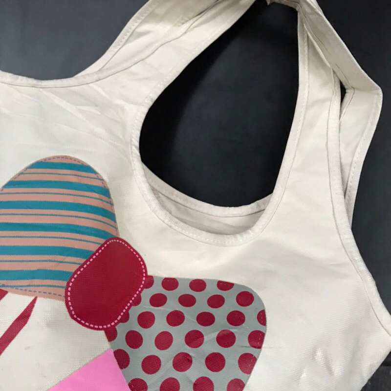 Túi tote nhật 2hand giỏ si nhẹ