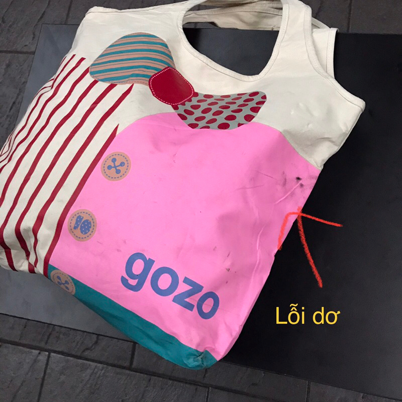 Túi tote nhật 2hand giỏ si nhẹ