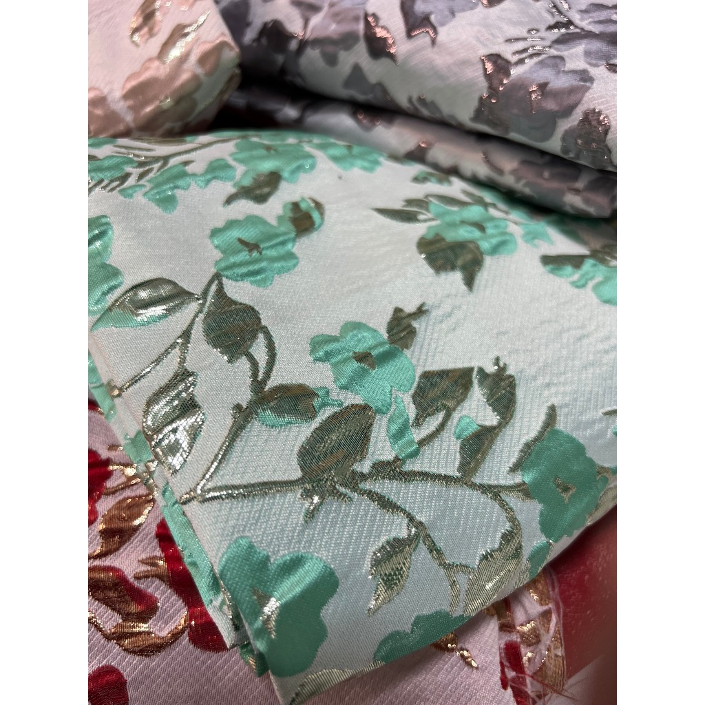 Tafta nhũ kim tuyến