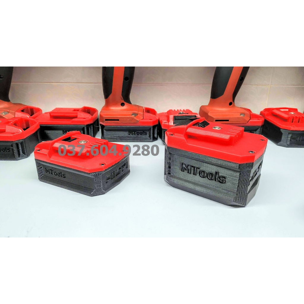 Bộ vỏ pin Hilti 12v