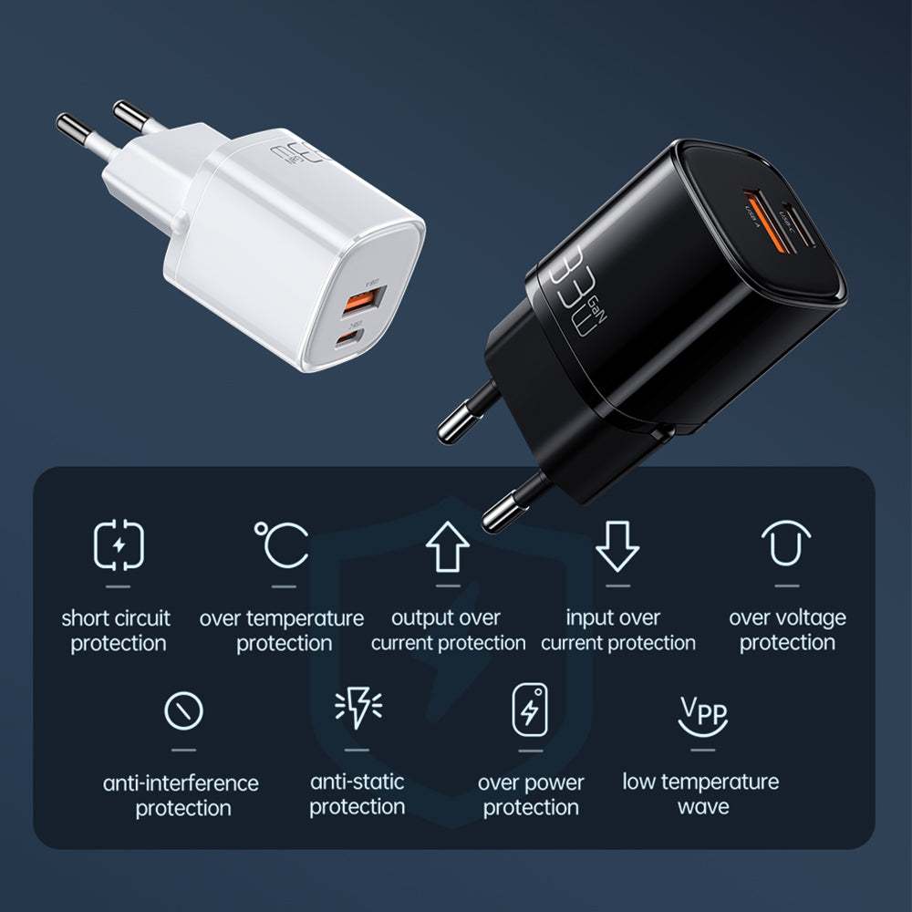 Cốc Sạc Nhanh Mcdodo Nano Series 33W PD+QC Dual Port Charger
