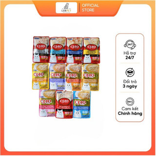 Pate cho mèo Ciao 40g dạng súp 11 vị hấp dẫn