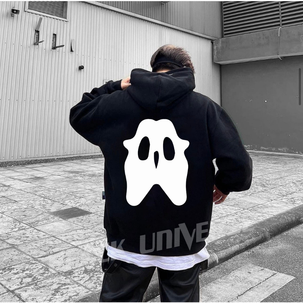 Áo Hoodie BBR Mặt Quỷ phong cách đường phố, hàng nỉ bông hình in cực sắc nét