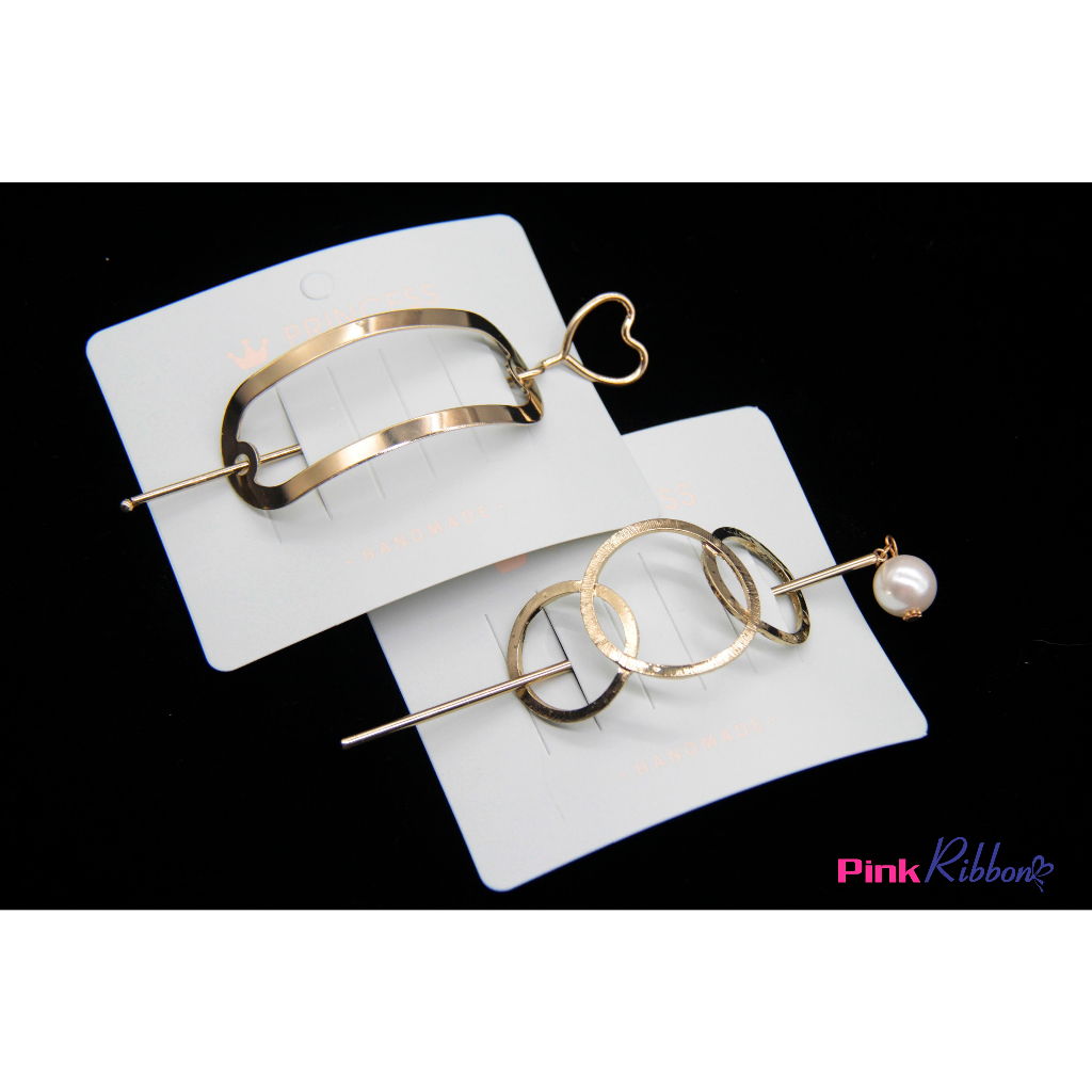 Trâm cài tóc mạ vàng 18k cao cấp, phụ kiện tóc