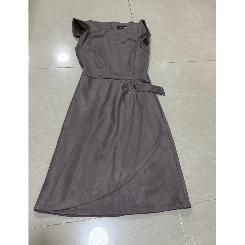 Đầm da lộn thu đông xuất Mỹ dư vải Kirkland