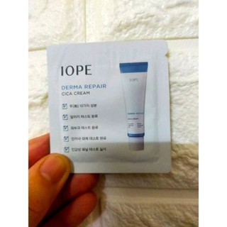 Kem dưỡng da Iope Derma Repair Cica Cream 3ml