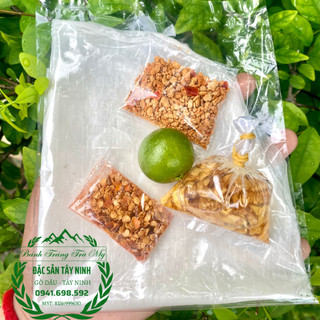 Bánh tráng chấm dầu tỏi muối tắc Trà My Tây Ninh! Bánh Tráng Phơi Sương Dầu Tỏi!