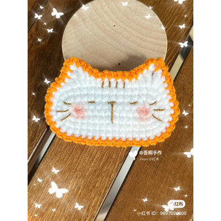 kẹp tóc bằng len handmade
