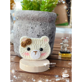 kẹp tóc bằng len handmade
