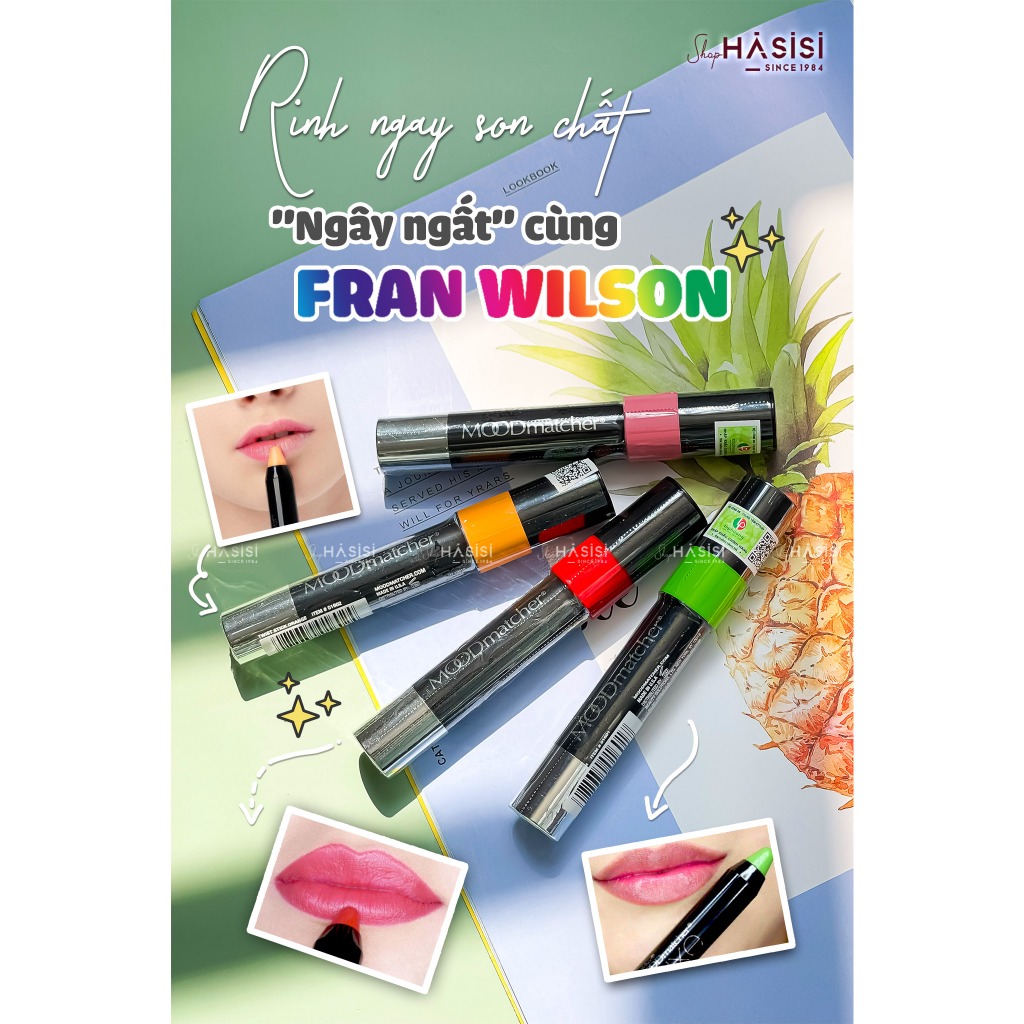 Son Gió Bút Chì FRAN WILSON - Mood Matcher 2.9g
