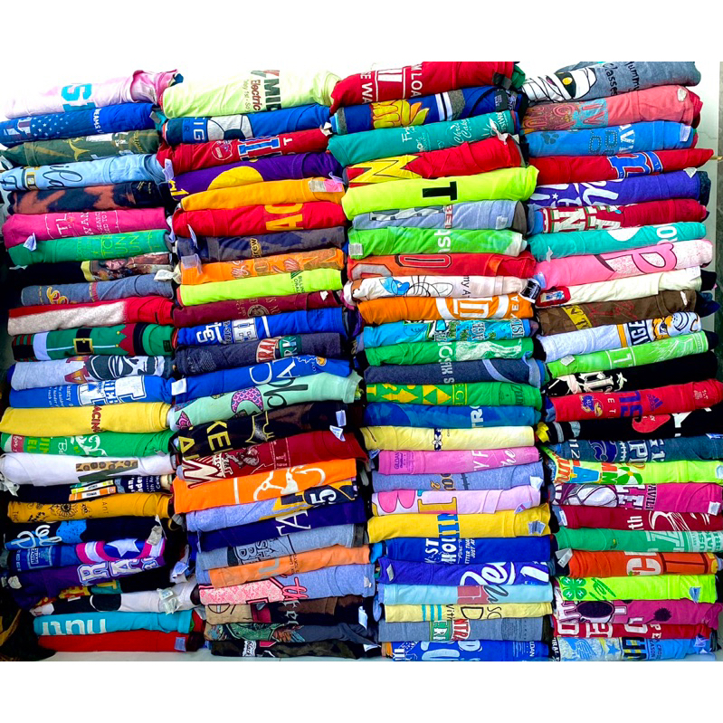 ÁO THUN 2HAND LOẠI 3  ❇️ KHÔNG BAO DƠ, XÙ, NỨT HÌNH,…