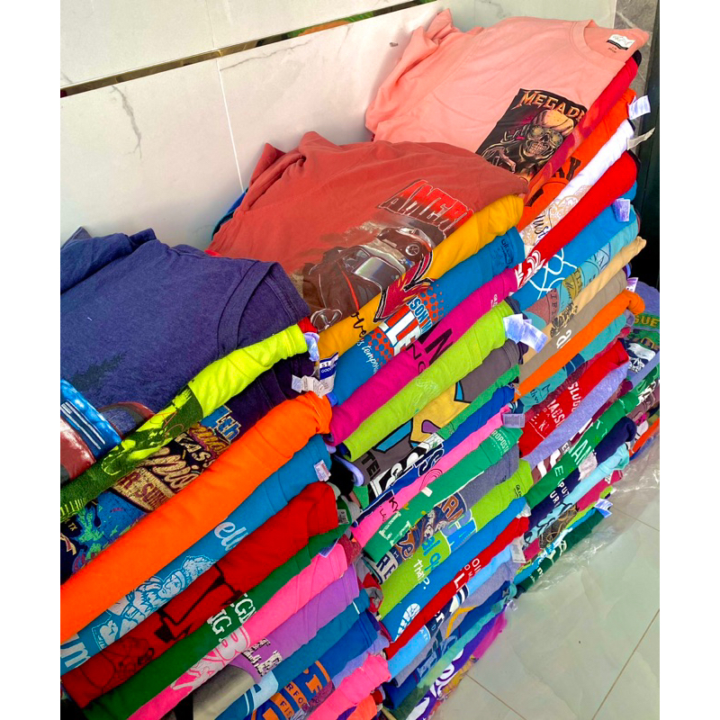 ÁO THUN 2HAND LOẠI 3  ❇️ KHÔNG BAO DƠ, XÙ, NỨT HÌNH,…