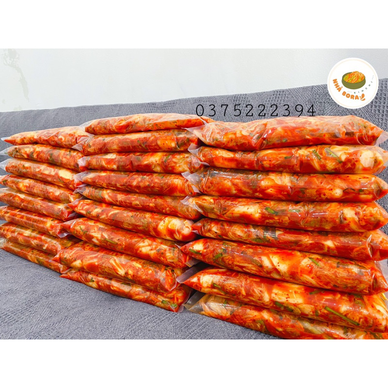 Kim chi cải thảo cắt khúc gói 2kg