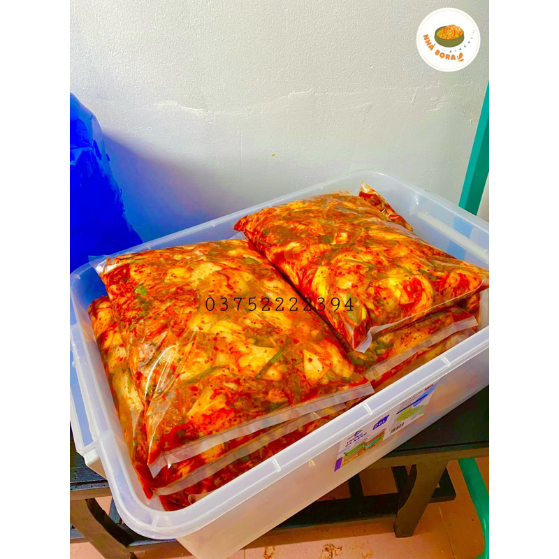 Kim chi cải thảo cắt khúc gói 2kg