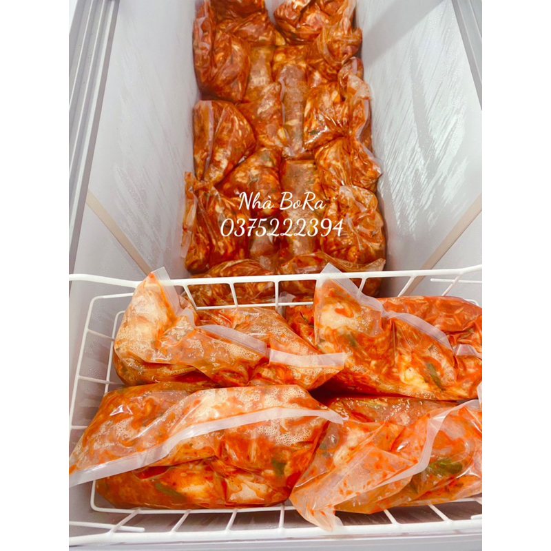 Kim chi cải thảo cắt khúc gói 2kg