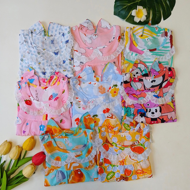 9-32kg Bộ lanh/ tole TAY NGẮN QUẦN  ĐÙI BÉ GÁI