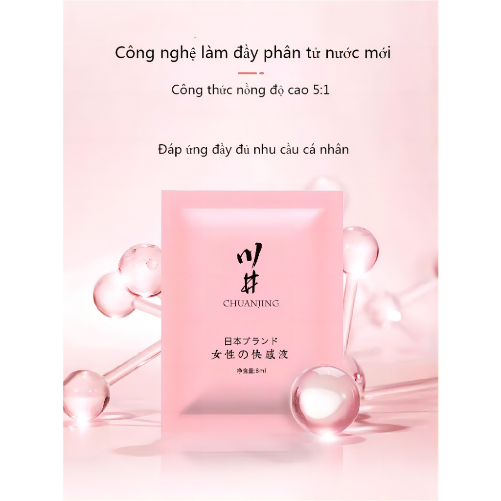 Gel bôi trơn tăng khoái cảm, Đóng gói độc lập dễ dàng mang theo, an toàn và vệ sinh