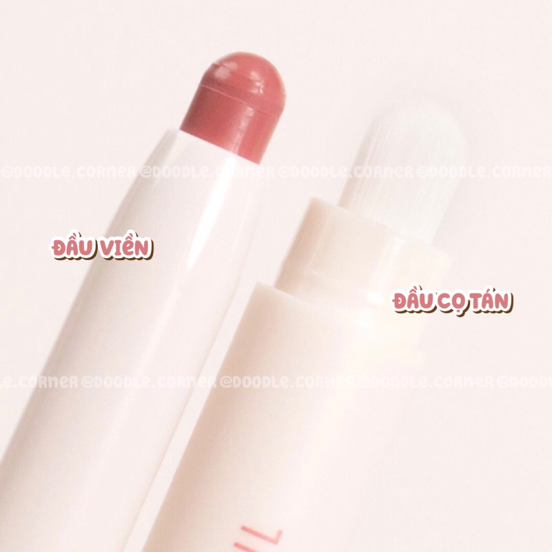 Bút kẻ viền môi 2 đầu Romand Lip Mate Pencil