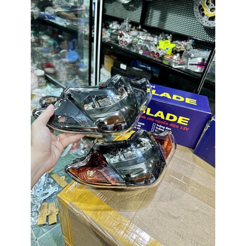 Pha đèn 2 Tầng Wave Blade Led Light Chính Hãng