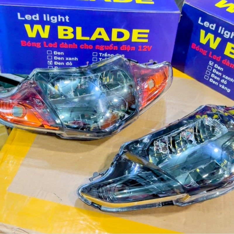 Pha đèn 2 Tầng Wave Blade Led Light Chính Hãng