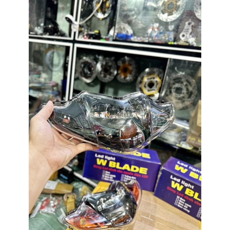 Pha đèn 2 Tầng Wave Blade Led Light Chính Hãng