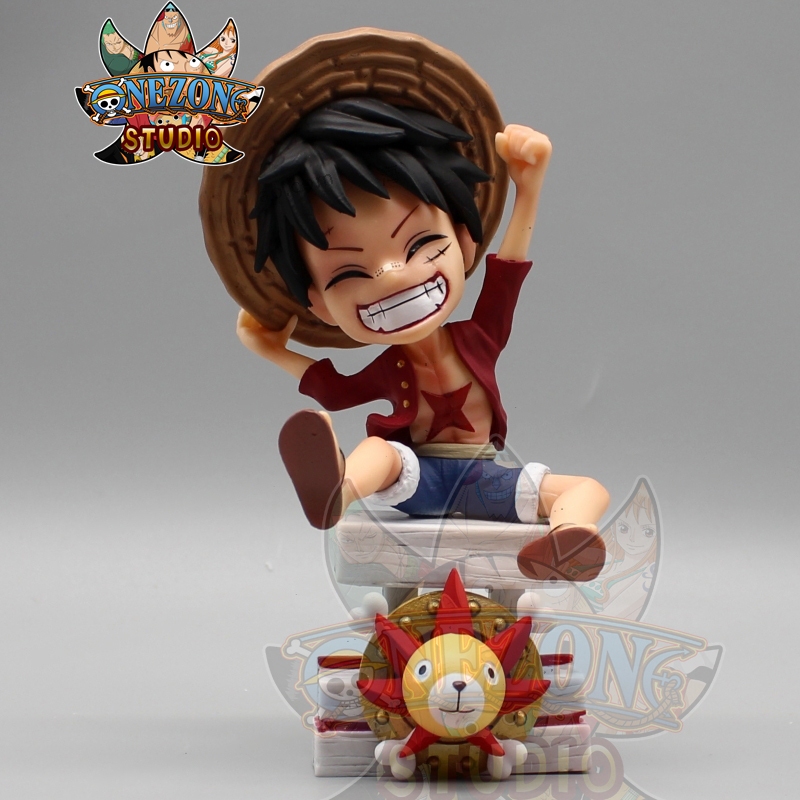 Mô hình Luffy cheerful chibi siêu đẹp