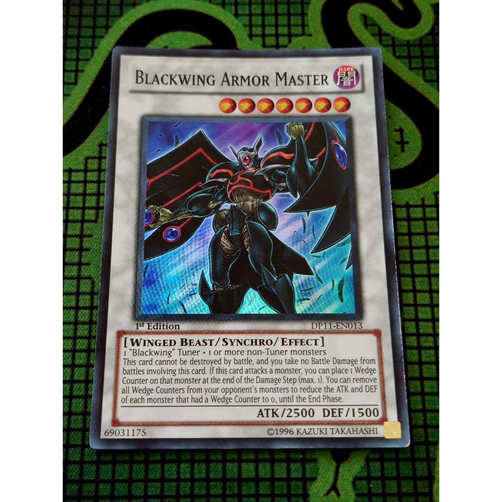 Thẻ Bài Mint90 Yugioh Monster Blackwing Armor Master - DP11-EN013 - Super