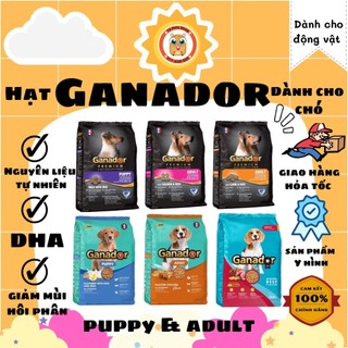 thức ăn hạt Ganador 3kg cho chó trưởng thành và chó con