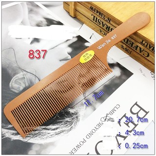 Lược sừng bản to cắt tóc nam
