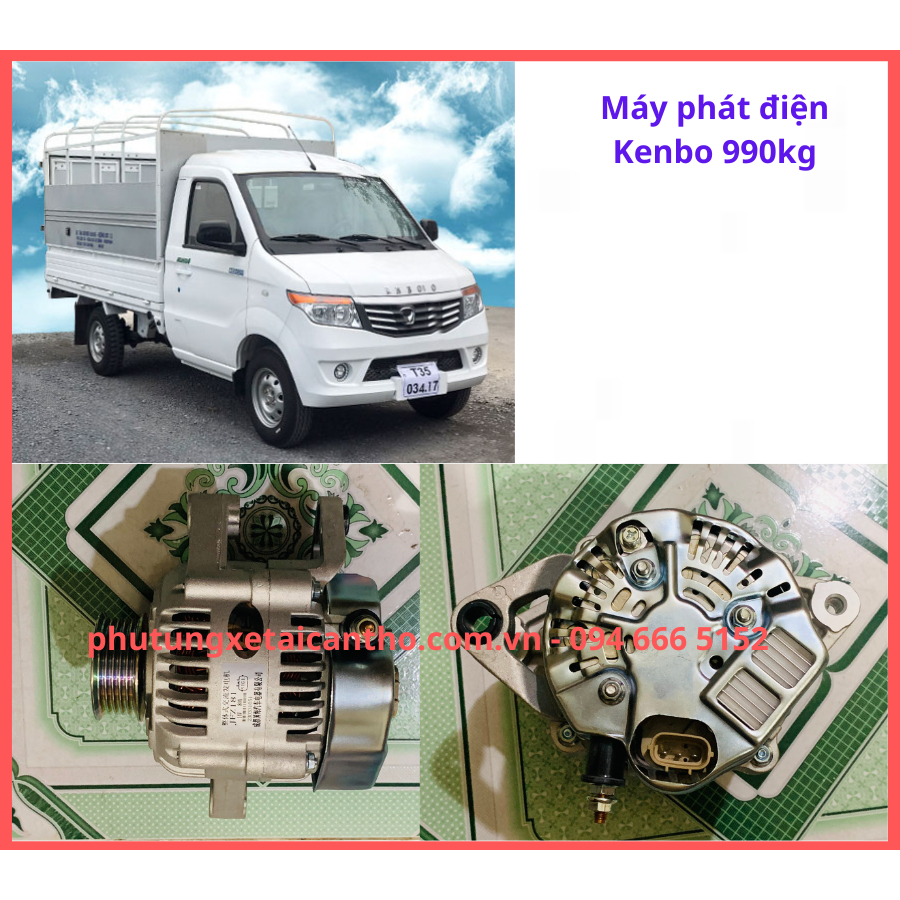 Máy phát điện, Dinamo xe Kenbo 990kg