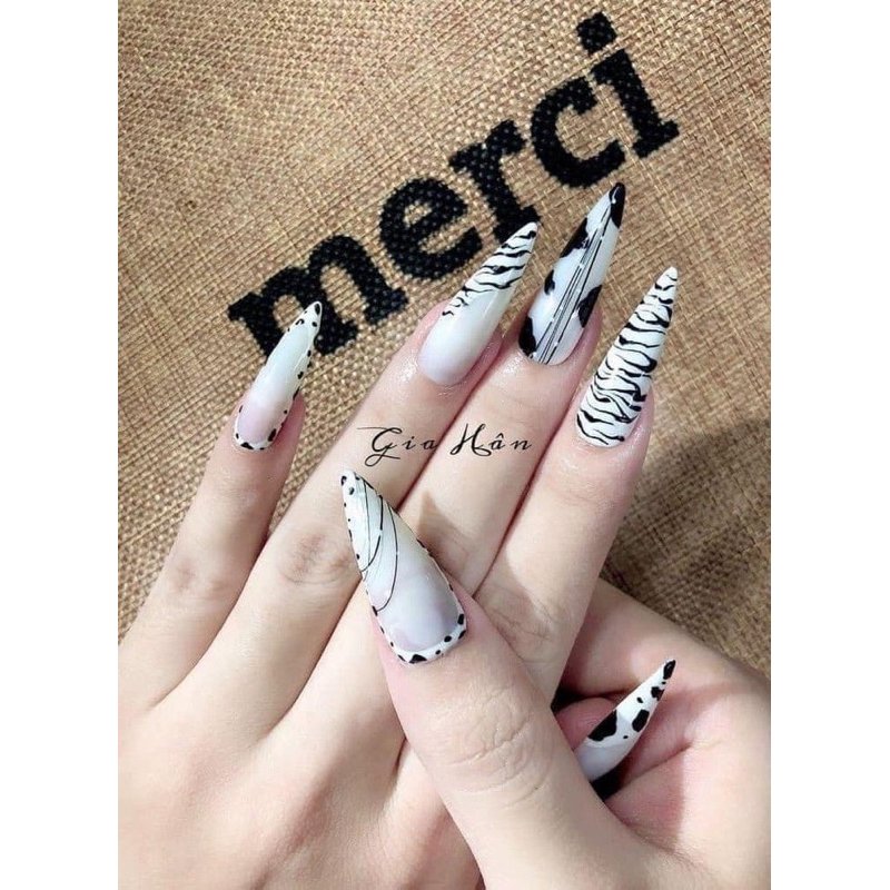 Gel nhện vinimay em sẵn màu trắng, đen, nhũ đỏ sợ kéo dễ dai💅💅💅