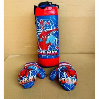 Bộ đấm boxing 55cm siêu nhân cho bé