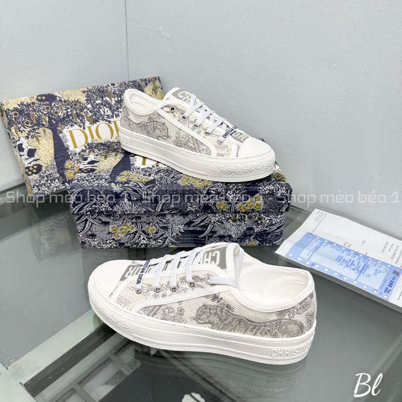 Giày thể thao cd hoạ tiết thêu vip fullbox