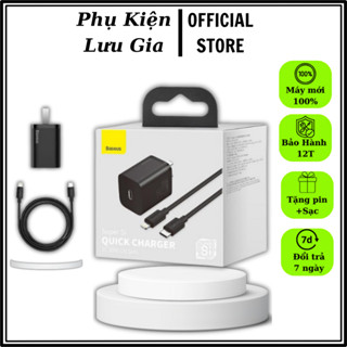 Bộ củ cáp sạc nhanh 20W Cho Iphone 8 Plus / X / Xs max / 11 / 12 Pro max, Baseus Super SI Quick Charger 1C 20W TZCCSUP