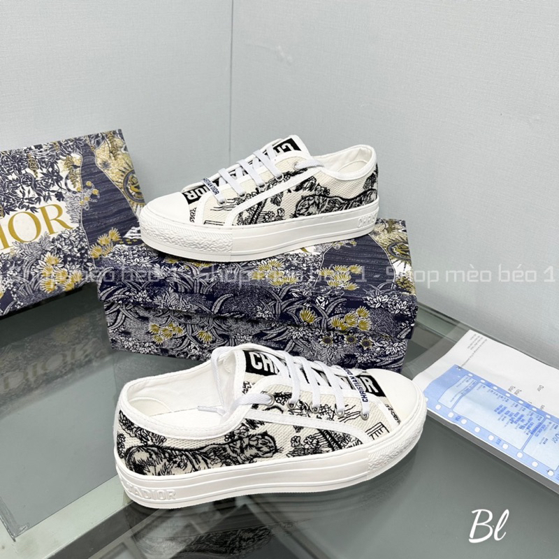 Giày thể thao cd hoạ tiết thêu vip fullbox