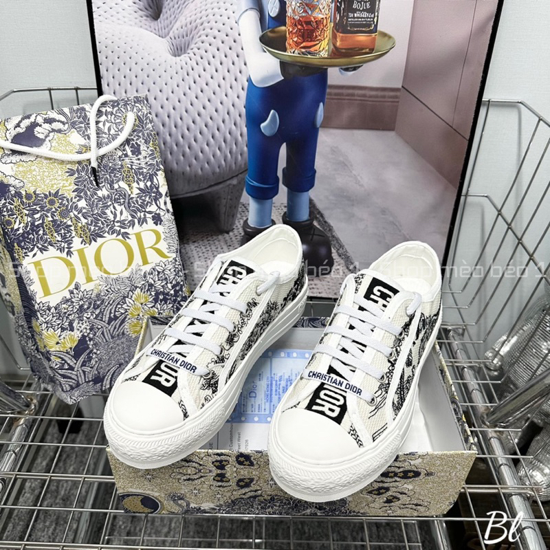 Giày thể thao cd hoạ tiết thêu vip fullbox