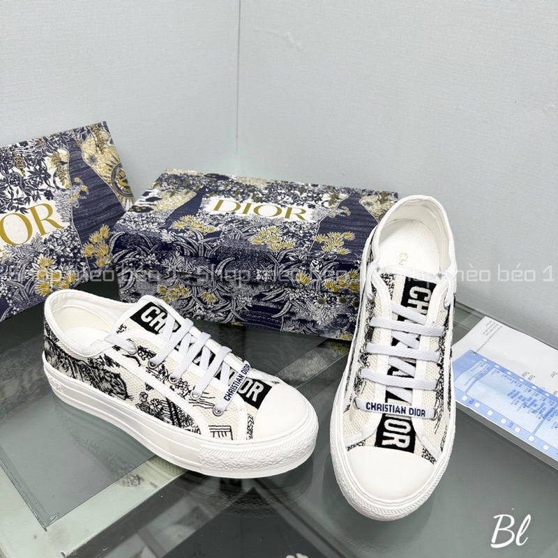 Giày thể thao cd hoạ tiết thêu vip fullbox