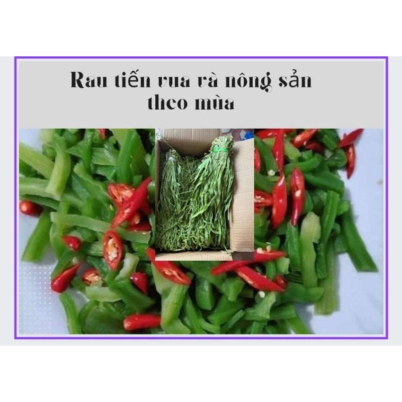 {Hàng Công ty} Rau tiến vua - Rau cần biển khô loại 1 đóng gói 500gr