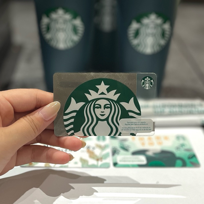 THẺ STARBUCKS VIETNAM đã kích hoạt chưa đăng ký