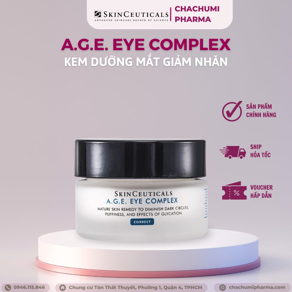kem dưỡng mắt Skinceuticals A.G.E. eye complex 15g (Mỹ)