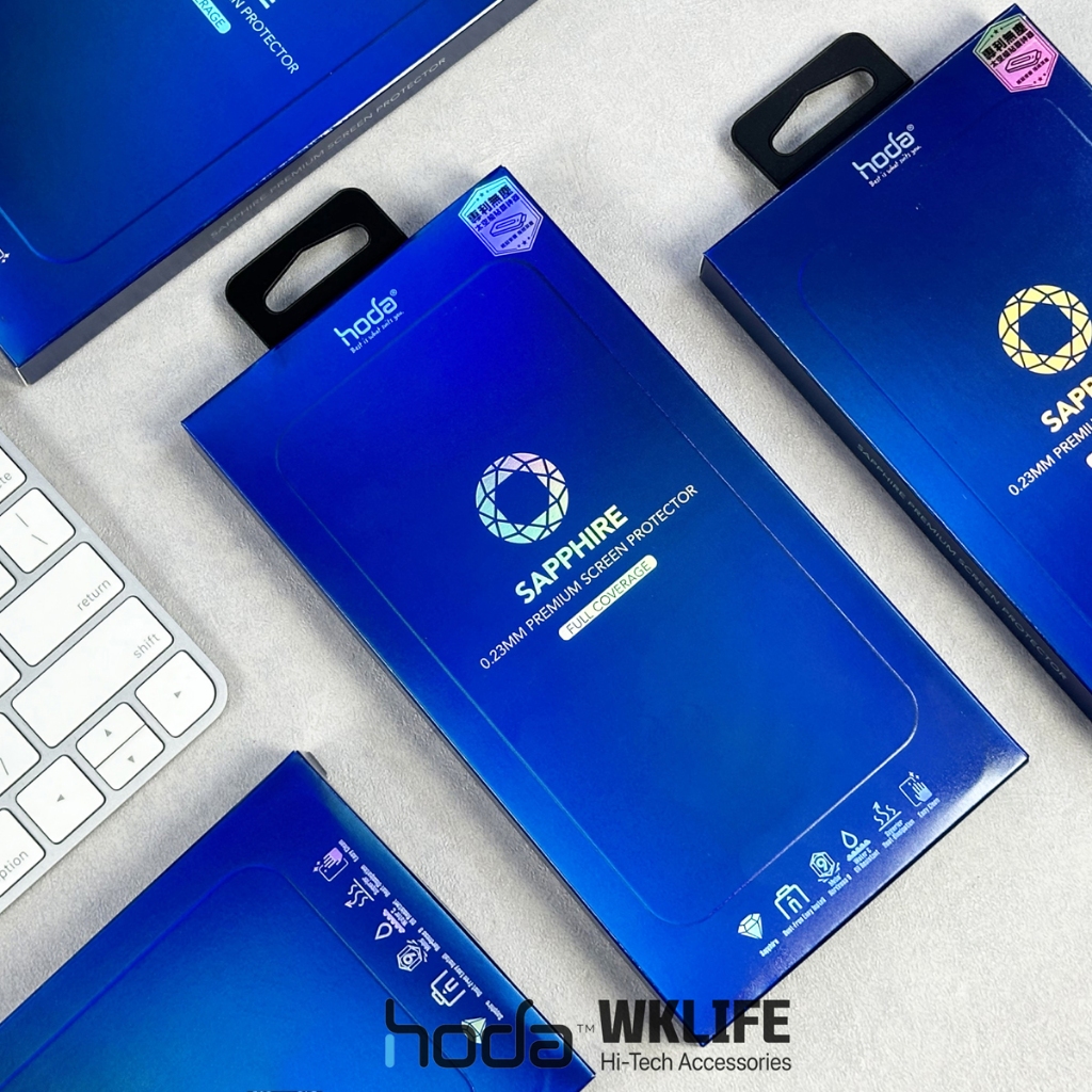 Cường Lực 15 Pro Max Siêu Cứng HODA Sapphire Siêu Mỏng