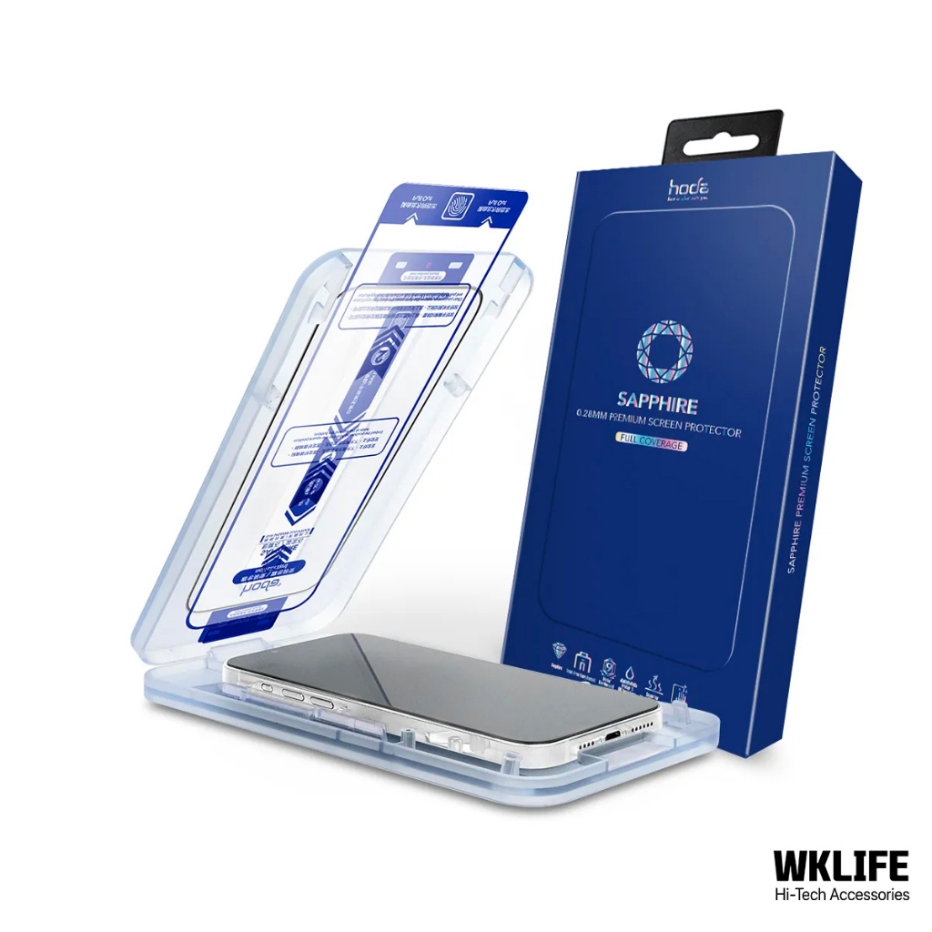 Cường Lực 15 Pro Max Siêu Cứng HODA Sapphire Siêu Mỏng