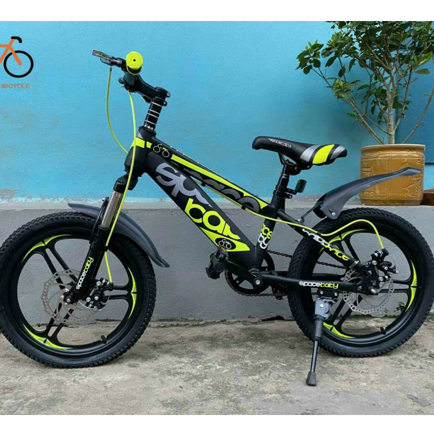 Xe đạp cho bé vành đúc, phanh đĩa 18 , 20 , 22 inch Có chắn bùn