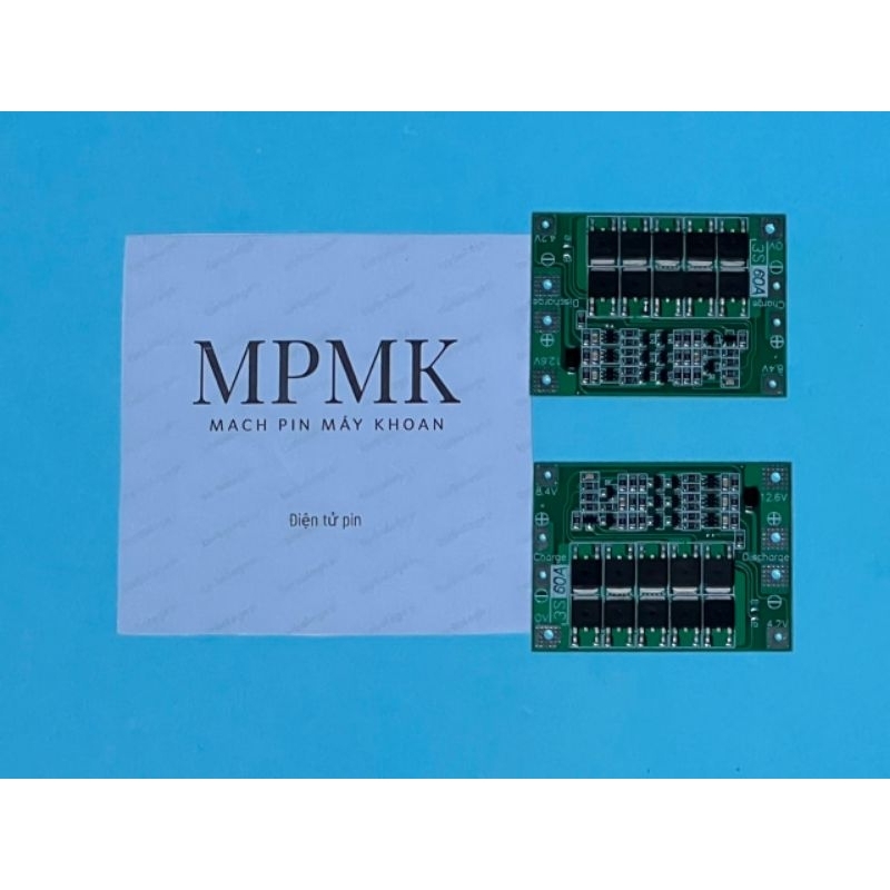 Mạch 3s 60A  Auto sạc và bảo vệ pin 18650 Li-ion  3.7V