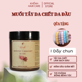 Muối Tẩy Da Chết Da Đầu giảm gàu, giảm tiết đầu giúp tóc tơi phồng bồng bềnh 350gr