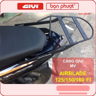Cảng Givi Airblade 160 FI, Air Bladebaga Givi Sau Xe AB 125 FI, AB 150 FI, AB 160 FI - Bạn Phượt