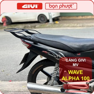 Cảng givi wave alpha 100 - baga givi sau xe wave a100 - bạn phượt