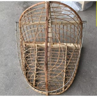 Lồng bẫy chim Chào mào, Chích chòe siêu nhạy. Khung gỗ nan tre già đã qua xử lý. Lẫy sập siêu nhạy